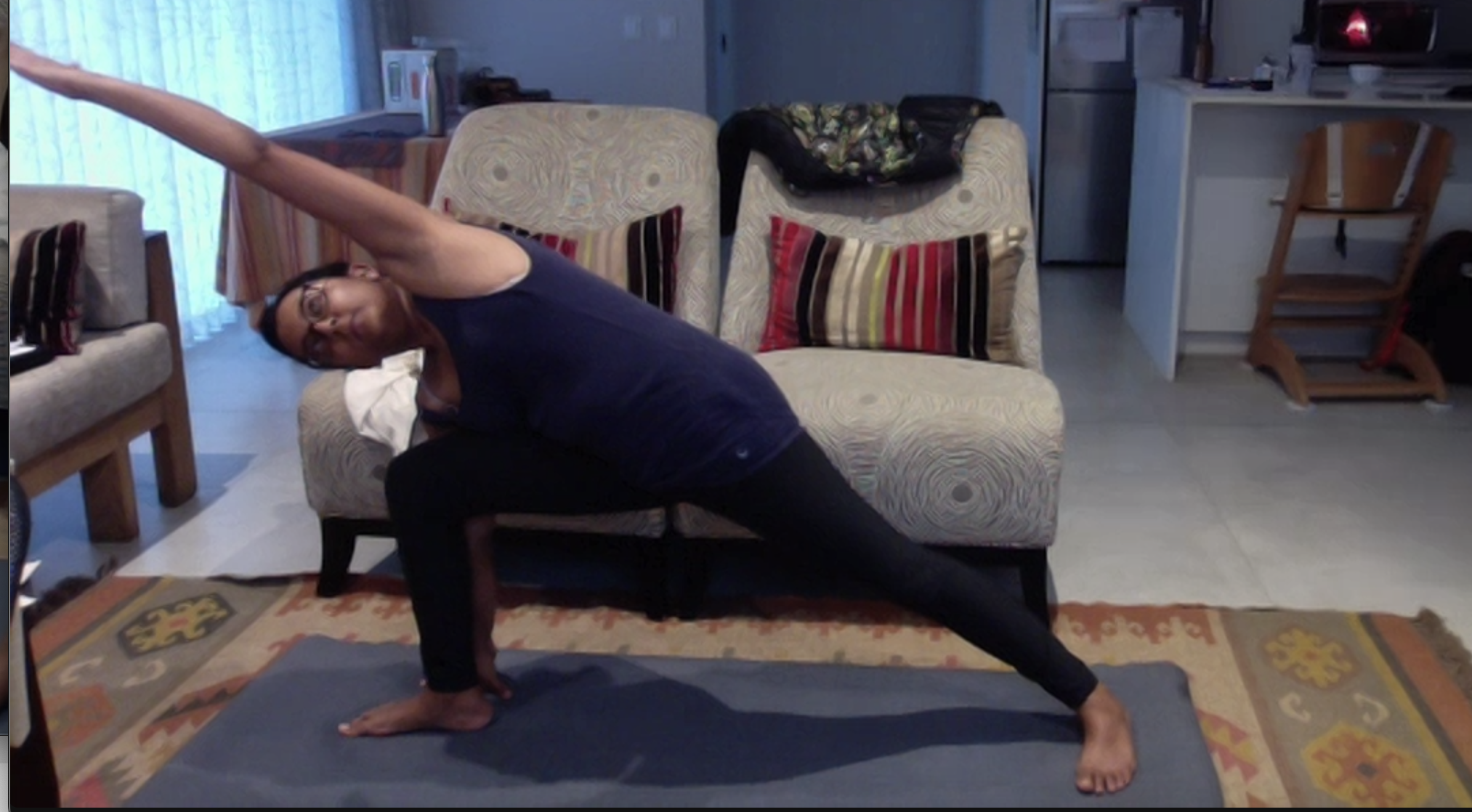 Pose alignment, after cue